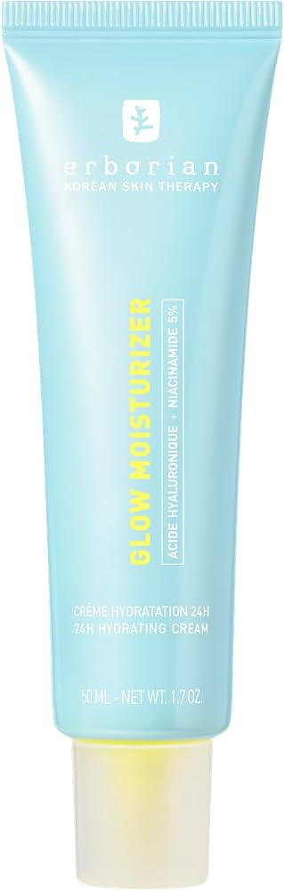 Erborian Glow Moisturizer, Niacinamide Facial Cream, Hyaluronic Acid Treatment for Dewy, Glowy Ev... | Amazon (US)