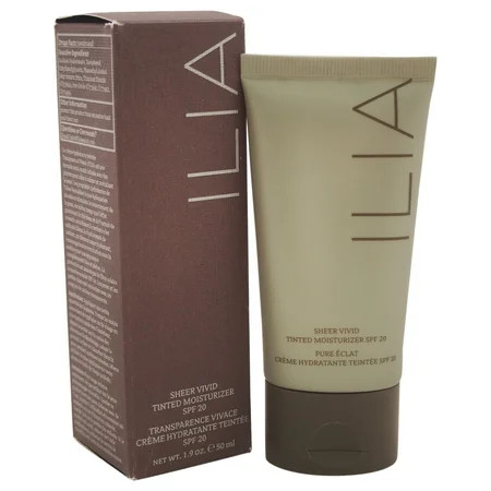 ILIA Beauty Sheer Vivid Tinted Moisturizer SPF 20 - # T2 Belle Mare 1.9 oz Moisturizer | Walmart (US)