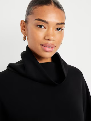 Bounce Fleece Funnel Neck Tunic | Old Navy (US)