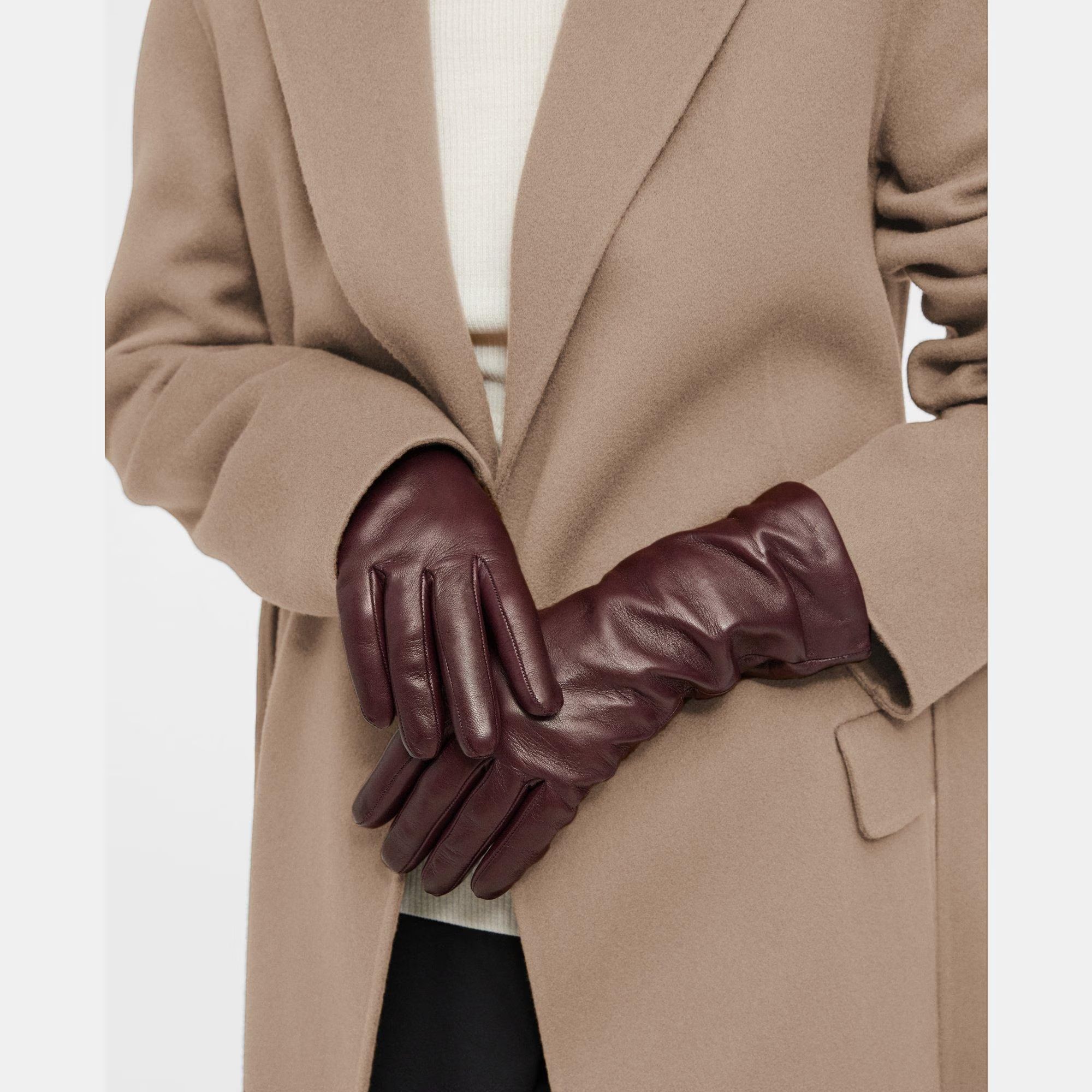 Tech Gloves in Leather | Theory