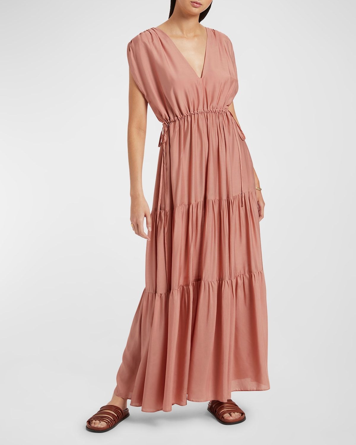 Jetset Tiered Maxi Dress | Neiman Marcus