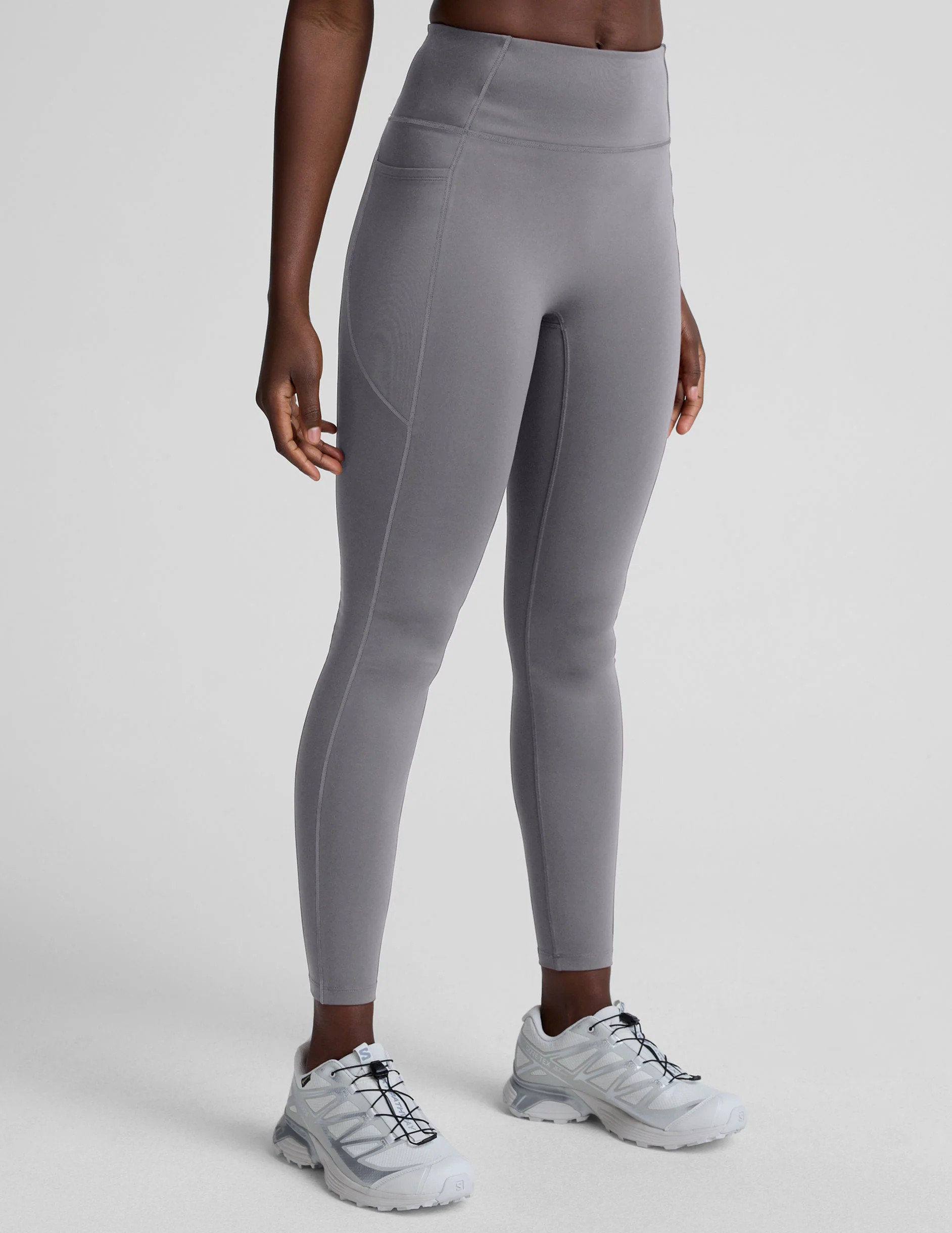 Pacer Fleece Zip Pocket Full Length Legging | Beyond Yoga | Beyond Yoga