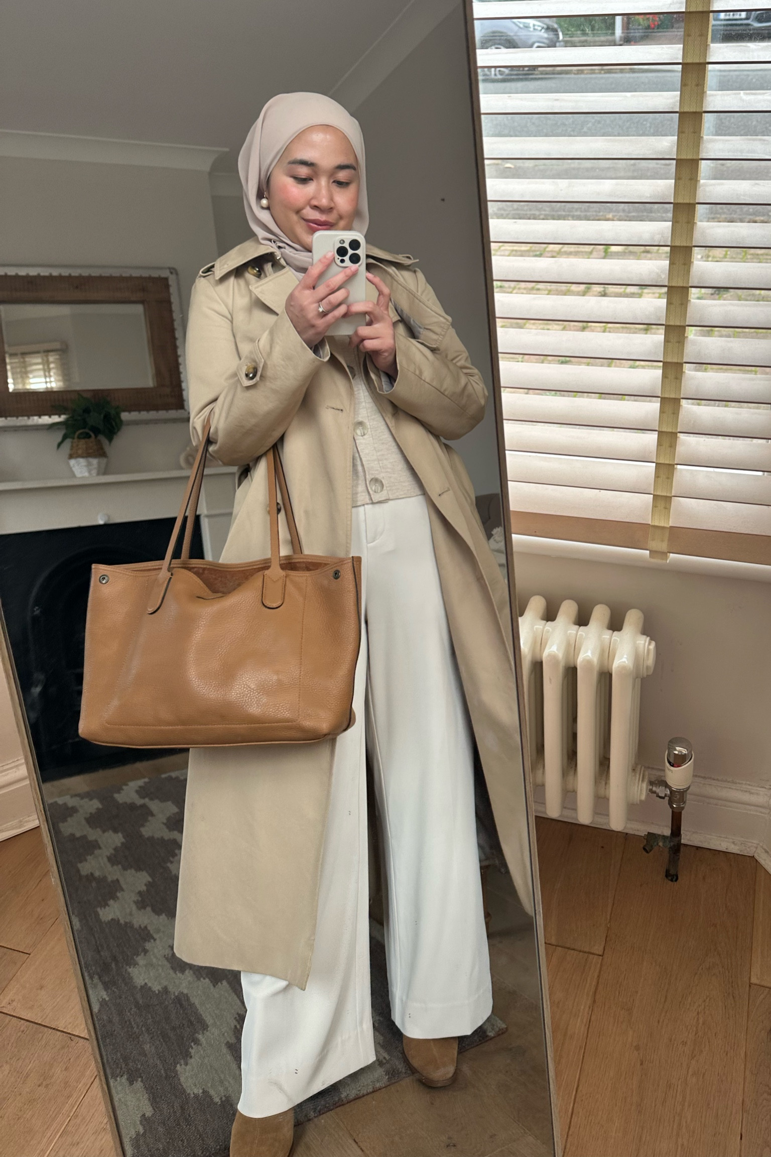 My favourite trench and cardigan for this autumn 