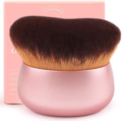 75MM Extra Large Self Tanner Kabuki Makeup Brush – Ultra Soft Dense Vegan Bristles for Body Mak... | Amazon (US)