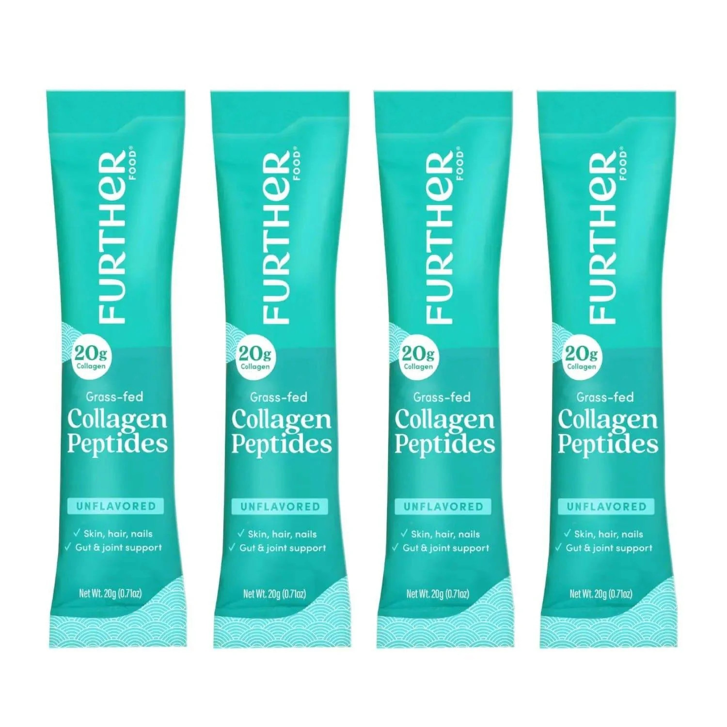 Unflavored Collagen Sampler Pack (4 ct.) | Further Food