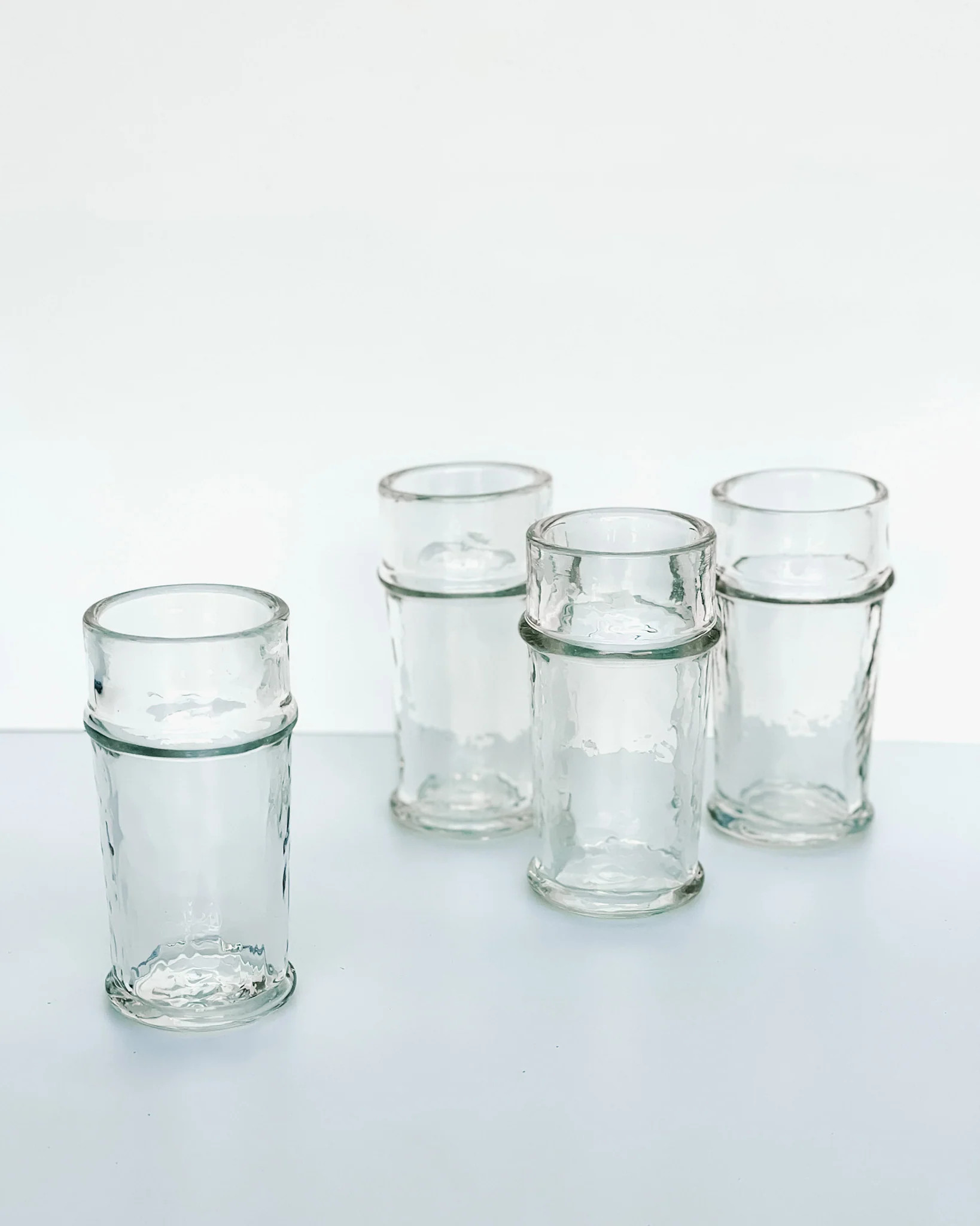 Hammered Sipping Glasses S/4 | Jaclyn James Co