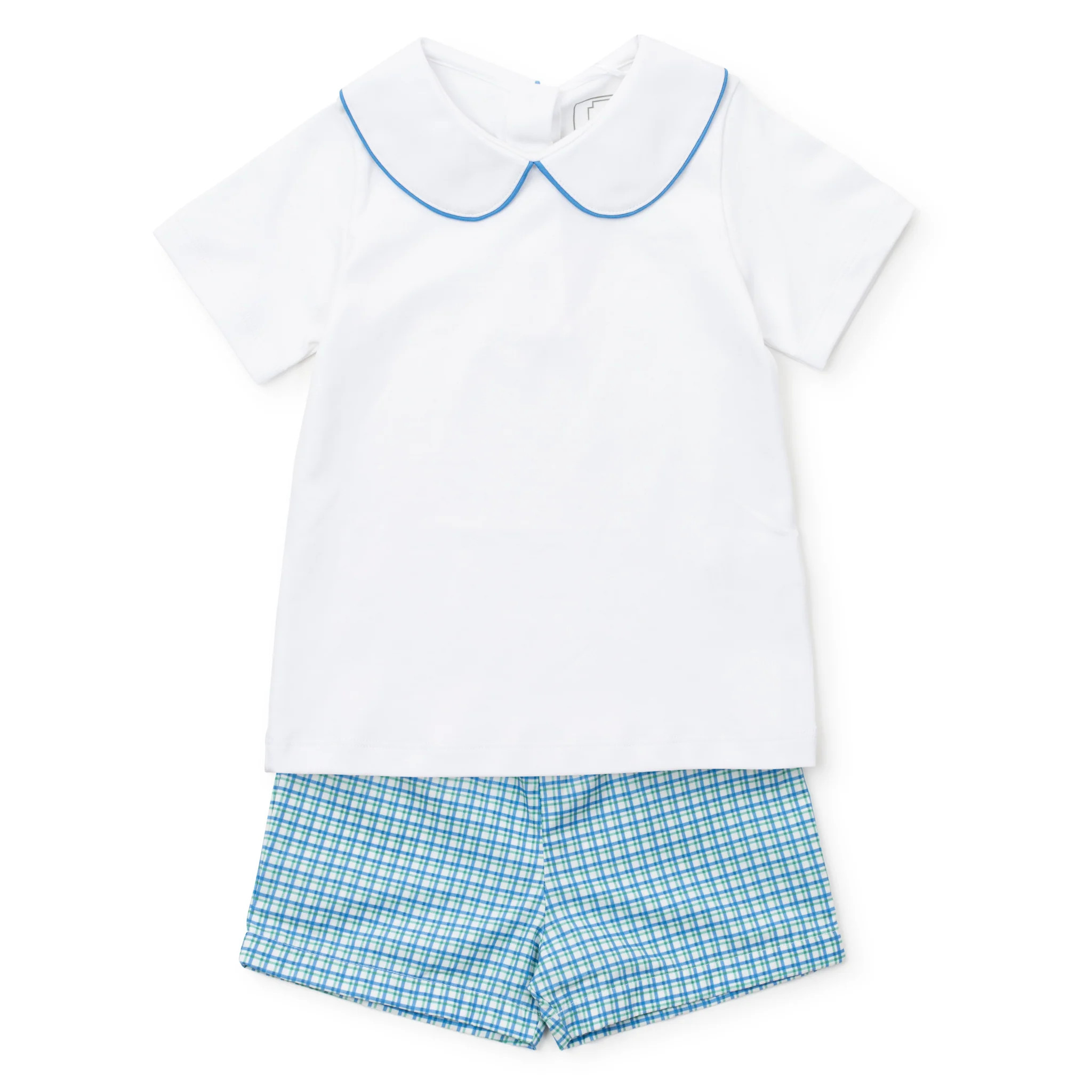 Field Boys' Woven Short Set - Hampton Plaid | Lila and Hayes