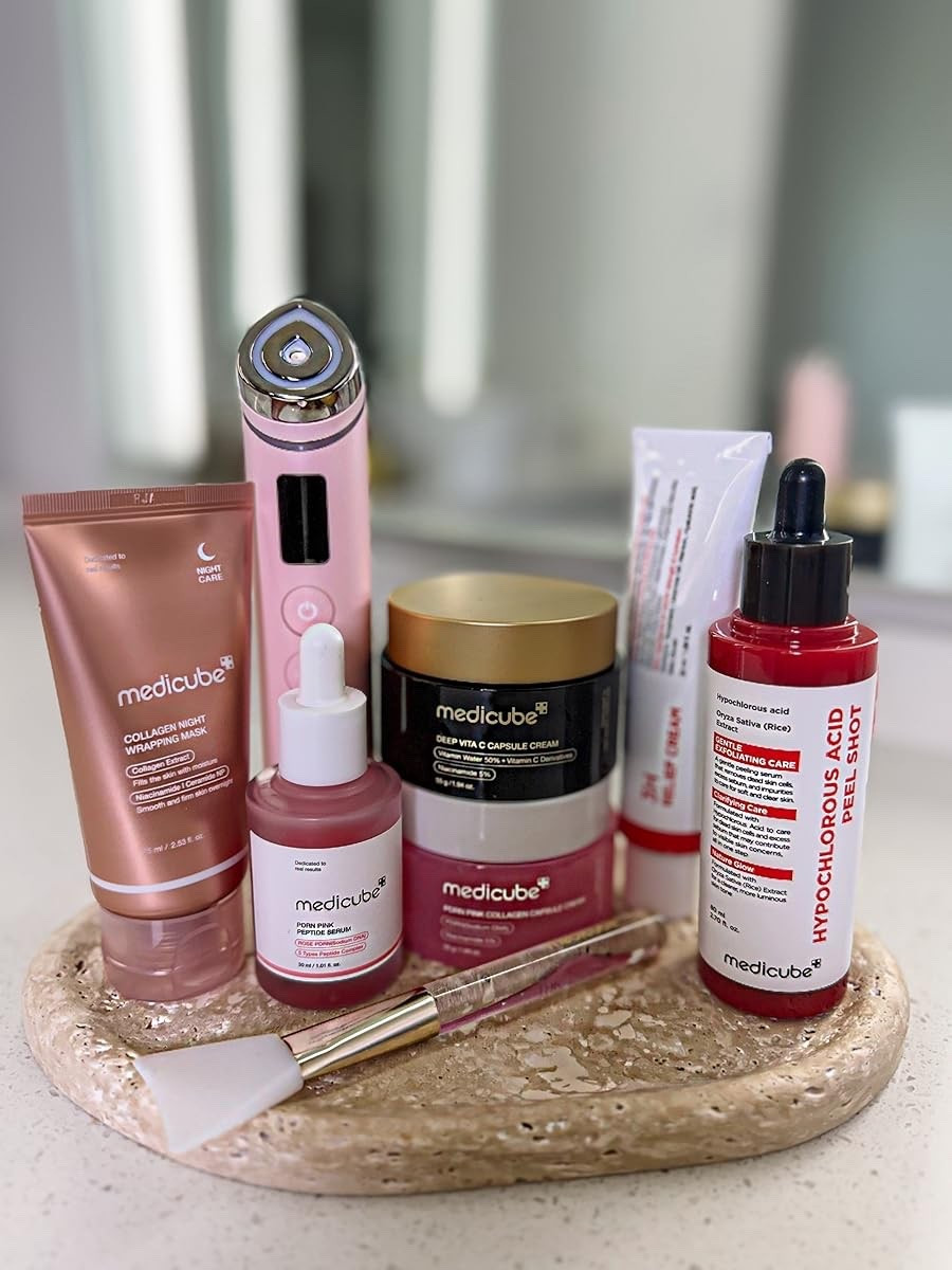 Glowy, smooth, healthy-looking skin is always the goal, and these are some of my go-to skincare staples that help me keep my skin looking its best. I love products that make my skin feel fresh, hydrated, and naturally radiant without overcomplicating my routine. Sharing the ones I keep reaching for 🤍 

#LTKBeauty #SkincareFavorites #GlowingSkin #SkincareRoutine #BeautyFinds #NaturalGlow #SmoothSkin #EverydaySkincare #LTKStyle #LTKFinds #BeautyLover #SkincareStaples #RadiantSkin #HydratedSkin #MySkincareRoutine