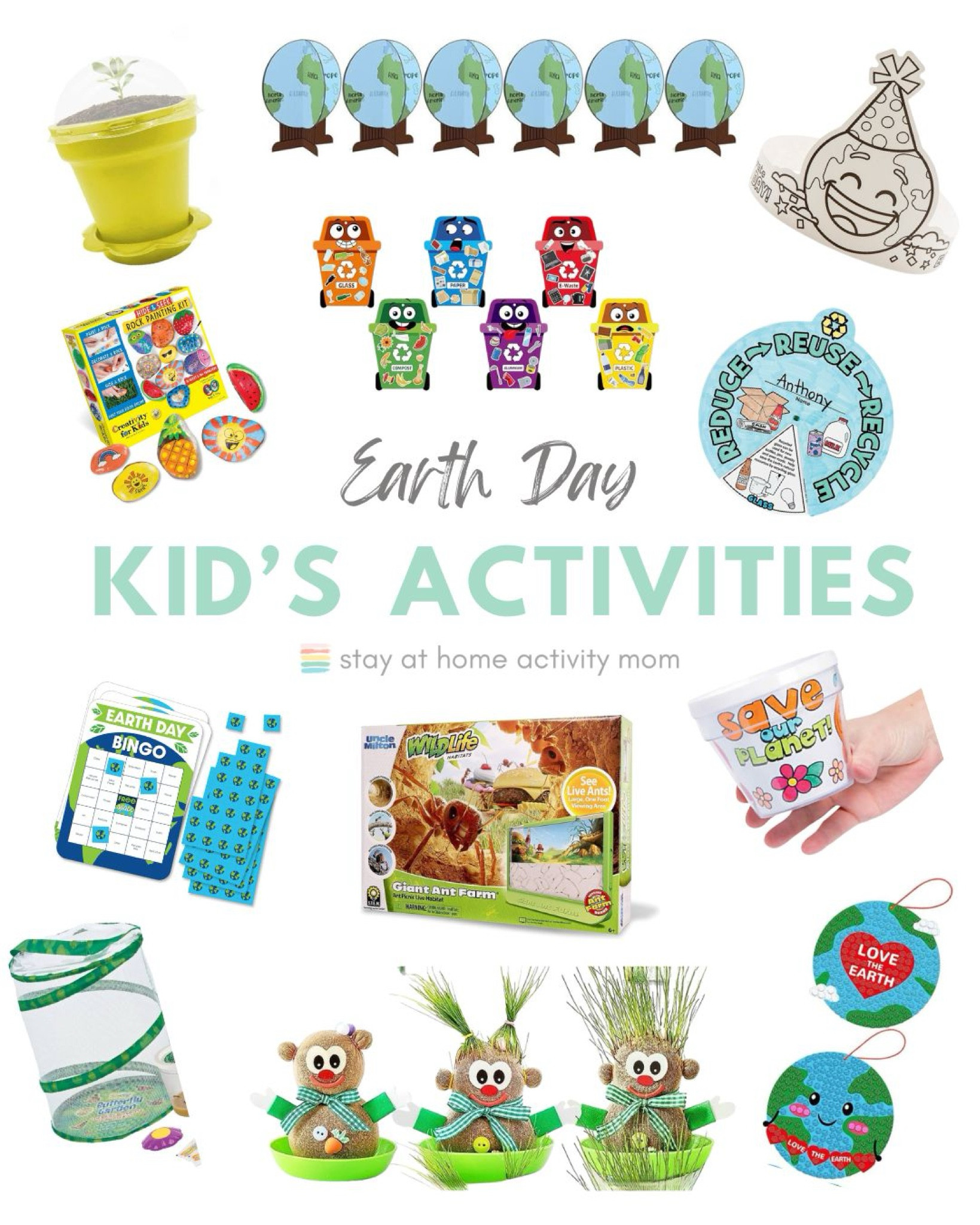 Earth and nature themed activities to celebrate Earth Day! 🌳🌍

#LTKfamily #LTKSeasonal #LTKkids
