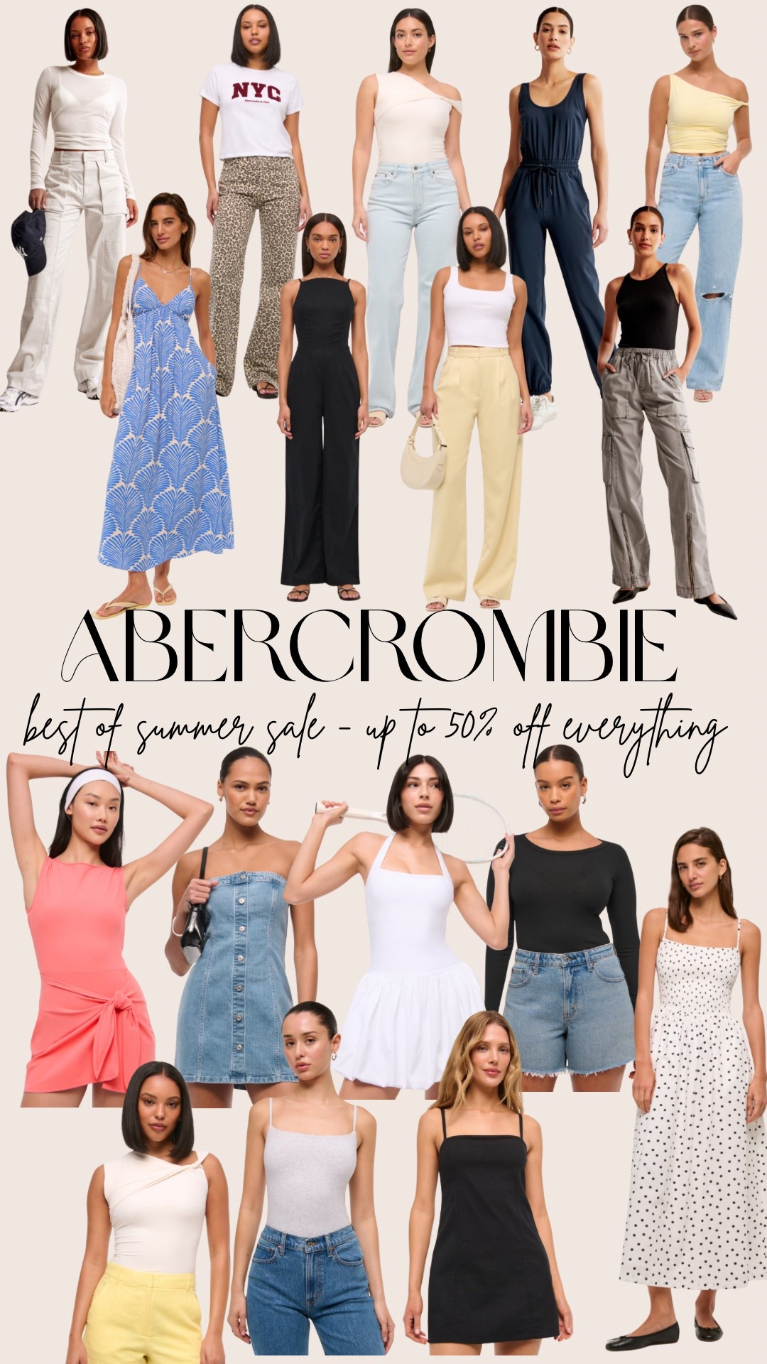 Shop the sale at Abercrombie now! So many cute finds at a fraction of the price 😍

#LTKSaleAlert #LTKFindsUnder100 #LTKStyleTip