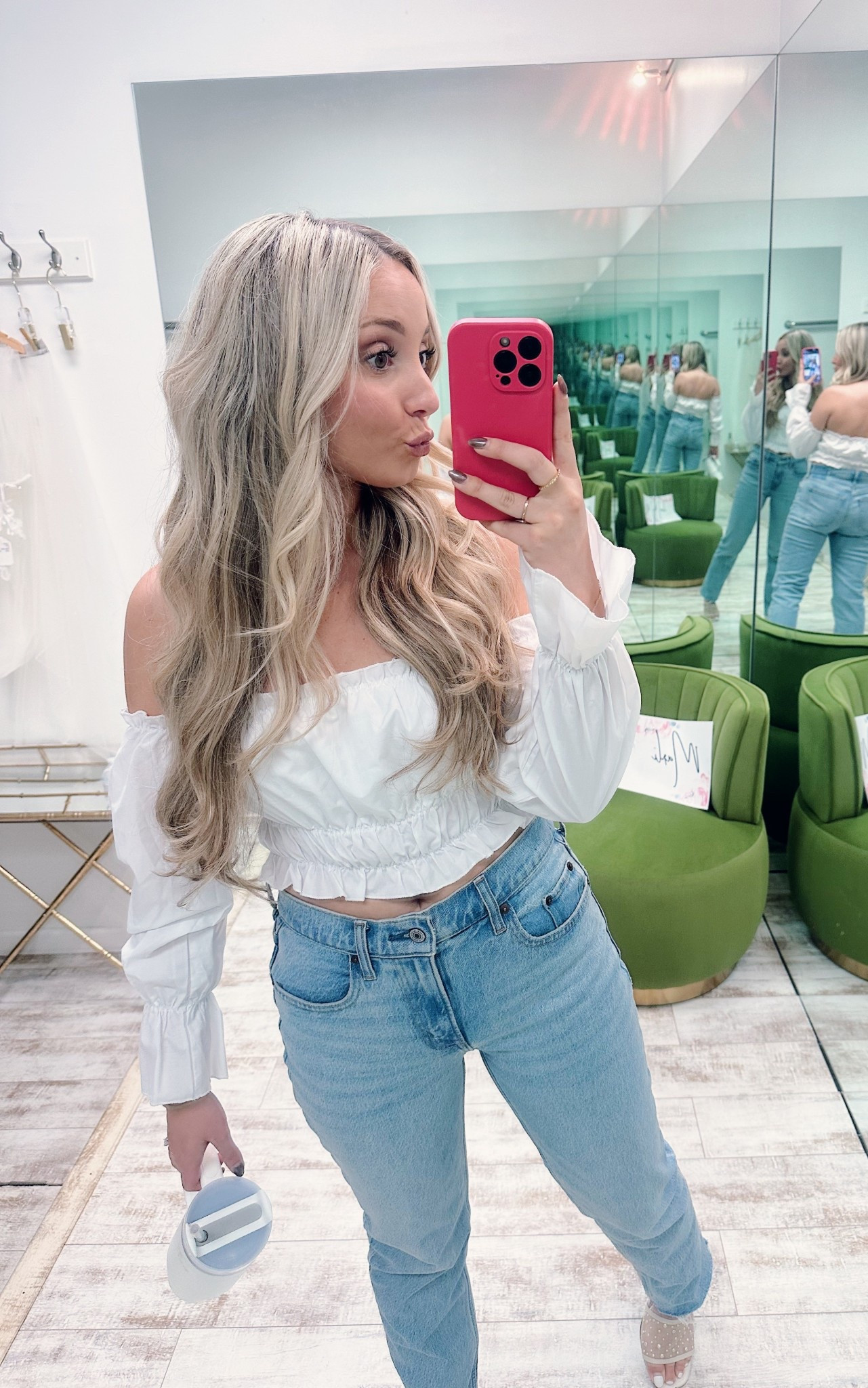 wedding dress shopping ootd 🤍👰🏼‍♀️💍🕊️

#LTKWedding #LTKPetite