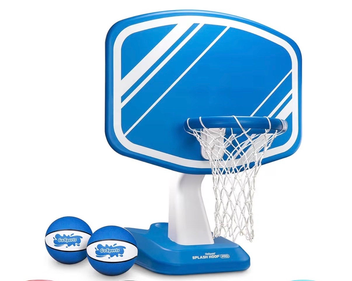 #poolfun #waterbasketball #summer #basketballpool #poolyoys