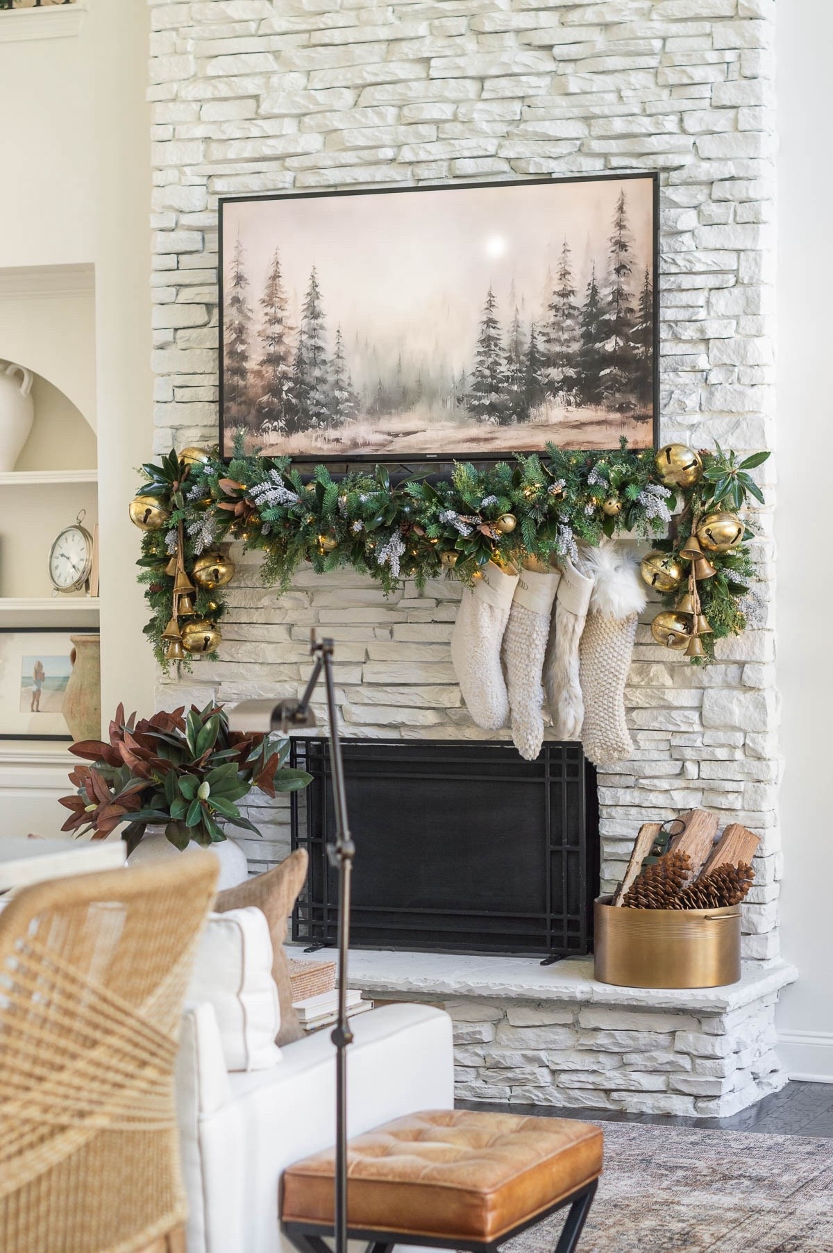 Dressing the mantel for Christmas is one of my favorite things to do for the holidays. Over at kelleynan.com, I have created a post showcasing the last eight years of my Christmas mantels. home decor Christmas decor living room decor holiday decor bells white fireplace

#LTKStyleTip 

#LTKHome #LTKHoliday