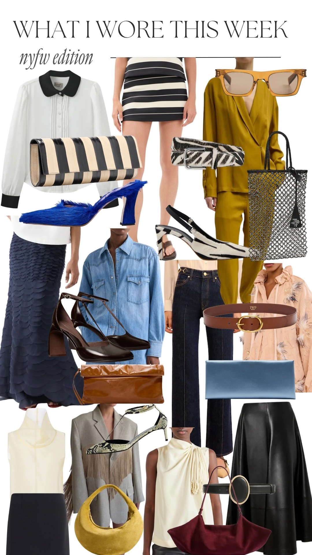 NYFW everything I wore

#LTKNYFW #LTKootd #LTKSeasonal
