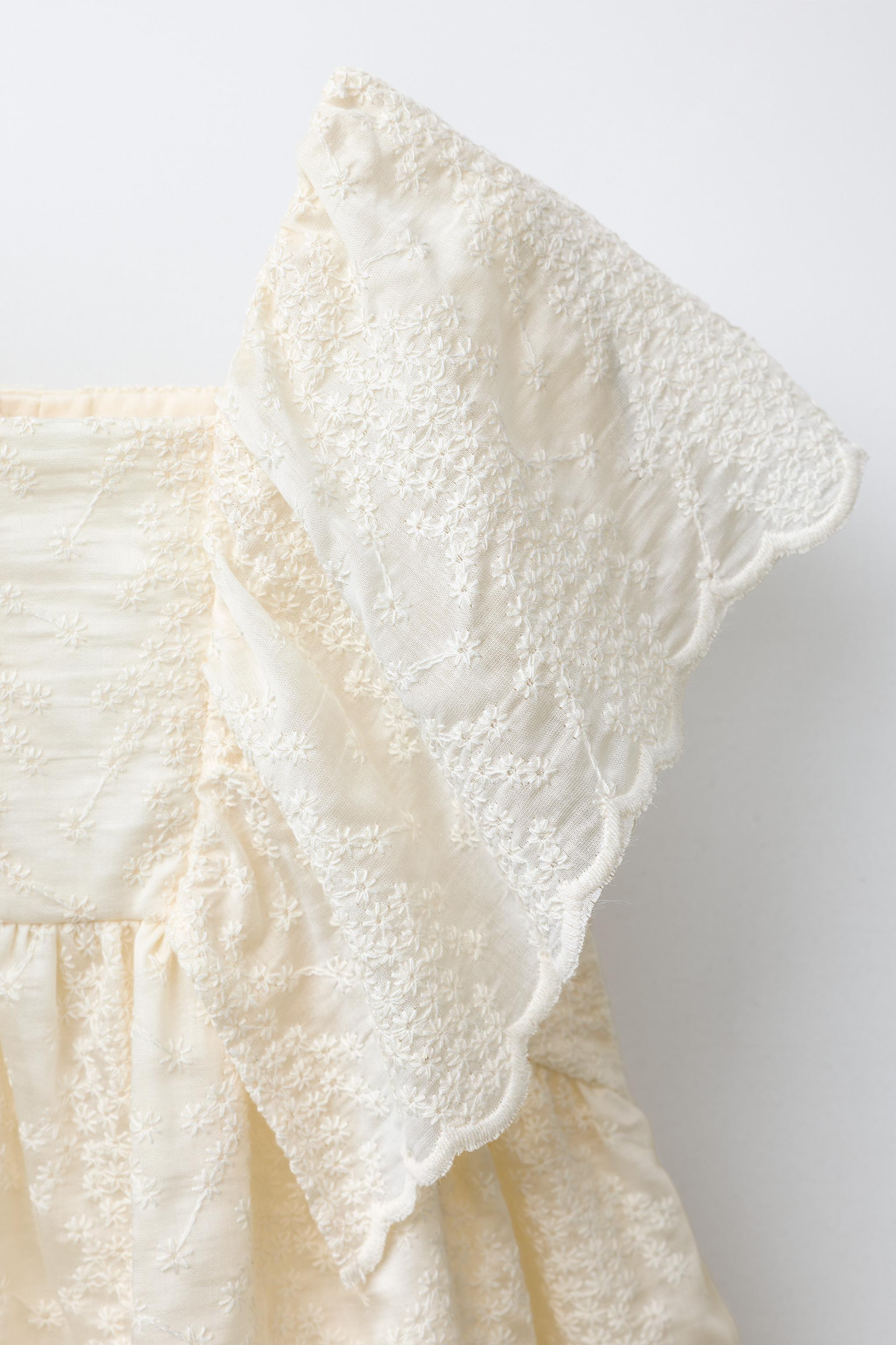 EMBROIDERED BUTTERFLY DRESS | Zara US