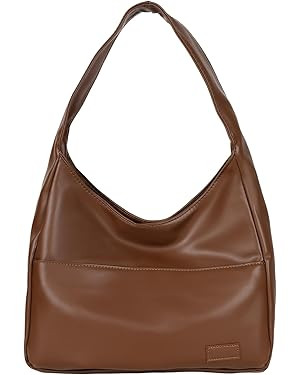 Pocadri Women Tote Handbags Chic Vegan Leather Tote Bag Purse Stylish Casual Trendy Large Soft Sh... | Amazon (US)