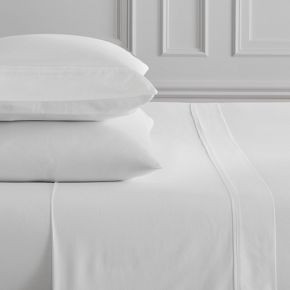 400-Thread-Count Sateen Wide Hem Sheet Set | West Elm CA