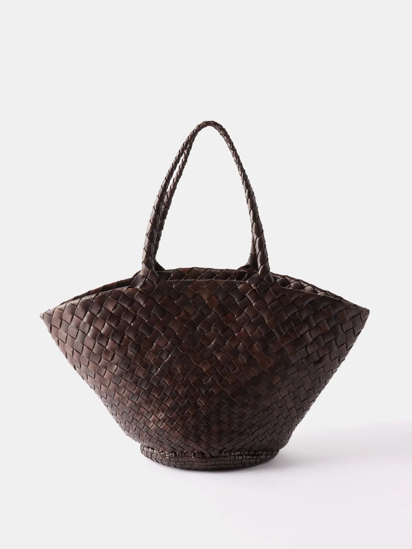 Egola woven-leather basket bag | Matches (EU)