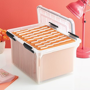 Weathertight File Box | The Container Store