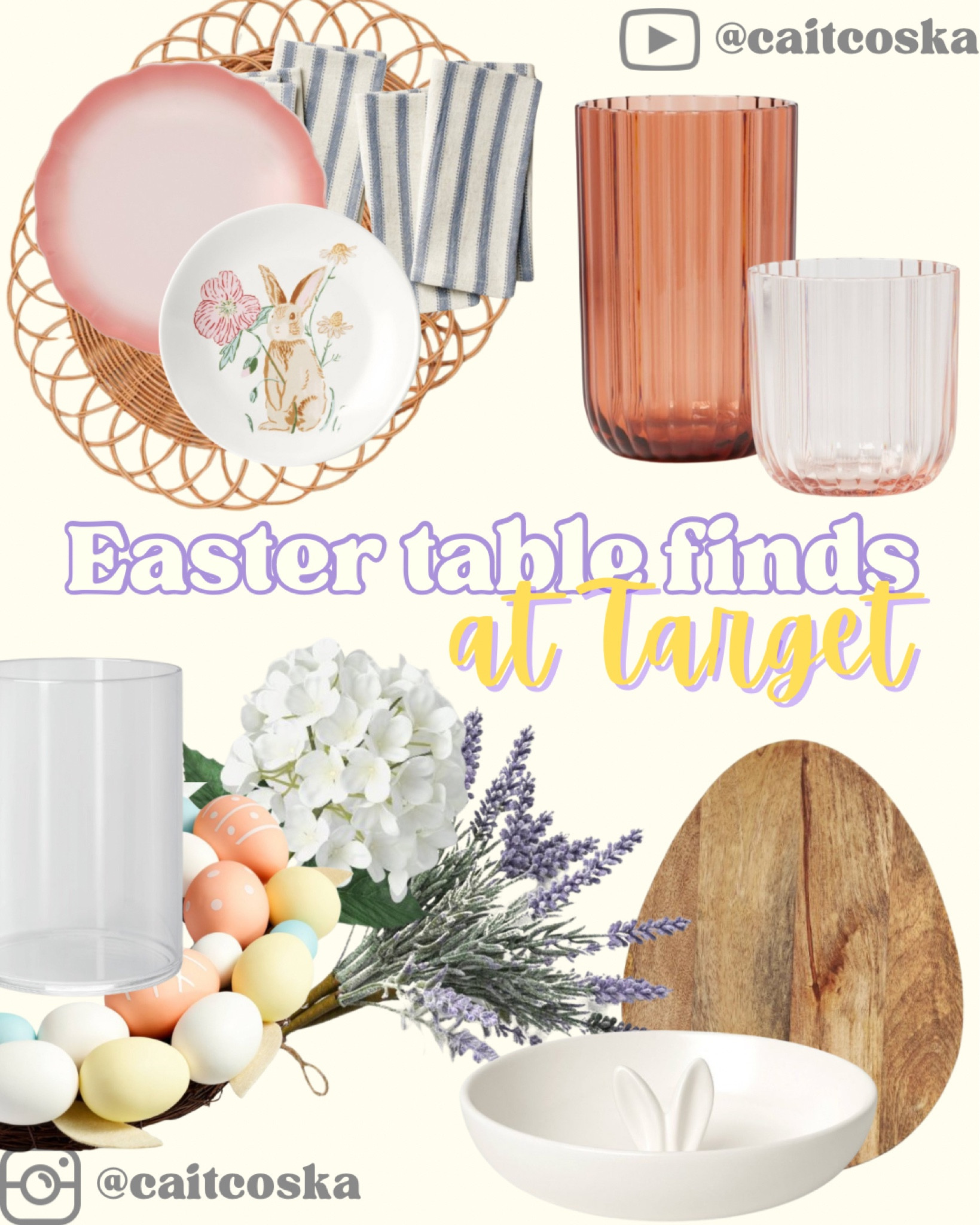 I pulled together some spring decor items from Target that are the perfect additions to your Easter table! These all would make such a beautiful tablescape for your holiday lunch or dinner.

Target has such adorable finds for decor and dining. I love what a classic feel it all has  

#LTKhome #LTKfindsunder50 #LTKstyletip