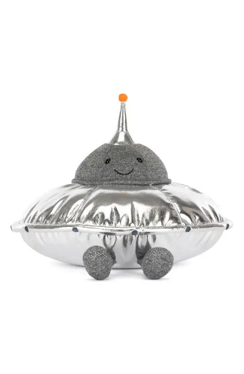 Jellycat Amuseables Jellysaucer Plushie in Silver at Nordstrom | Nordstrom