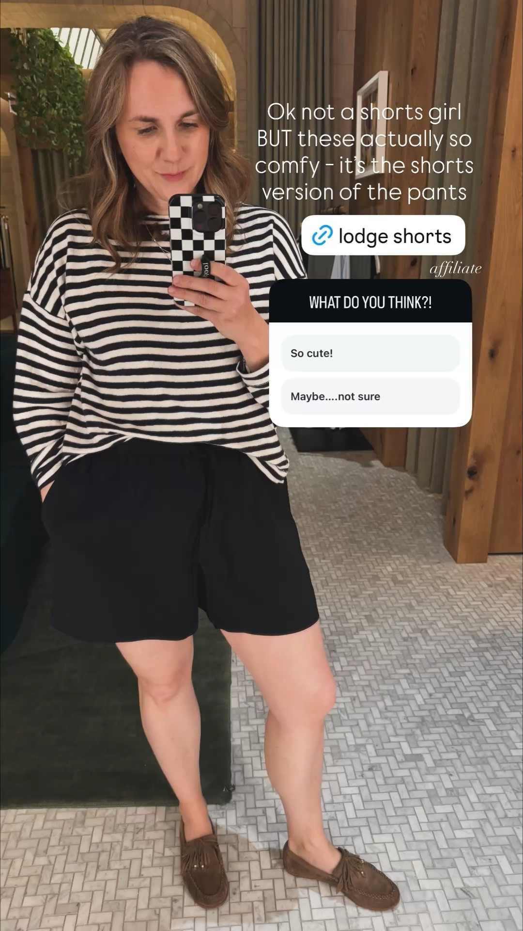 Ok not a shorts girl BUT these actually so comfy - it’s the shorts version of the pants  affiliate