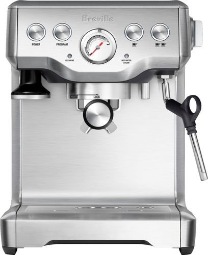 Breville - the Infuser Manual Espresso Machine with 15 bars of pressure, Milk Frother and Water filt | Best Buy U.S.