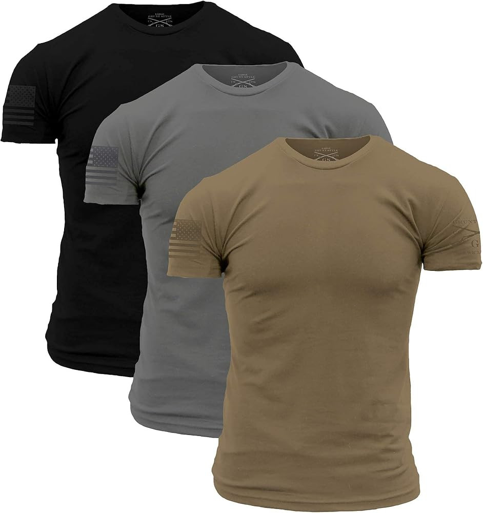 Grunt Style Basic T-Shirt 5-Pack | Amazon (US)