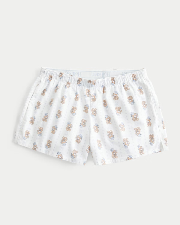 Grad Cotton Sleep Shorts | Hollister (US)