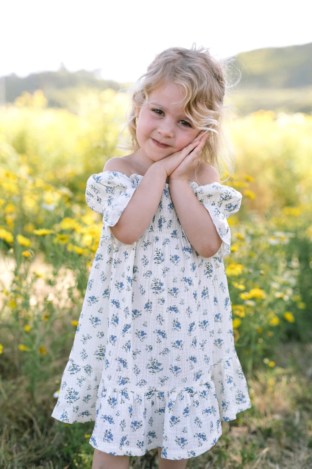 Mini Ezra Smocked Dress | Morning Lavender