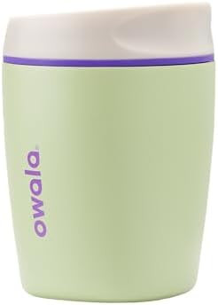 Owala SmoothSip Insulated Stainless Steel Coffee Tumbler, Reusable Iced Coffee Cup, Hot Coffee Tr... | Amazon (US)