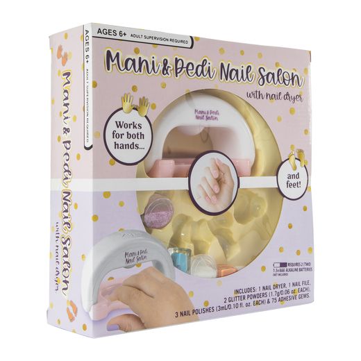 mani & pedi nail salon set with nail dryer | Five Below