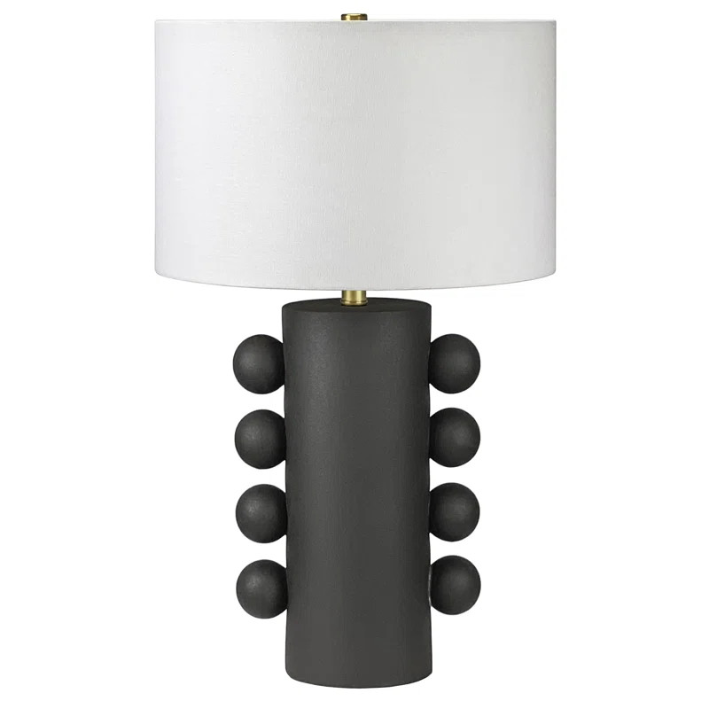 Mercer41 Renda 27" Tall Ceramic Table Lamp with Fabric Shade | Wayfair | Wayfair North America