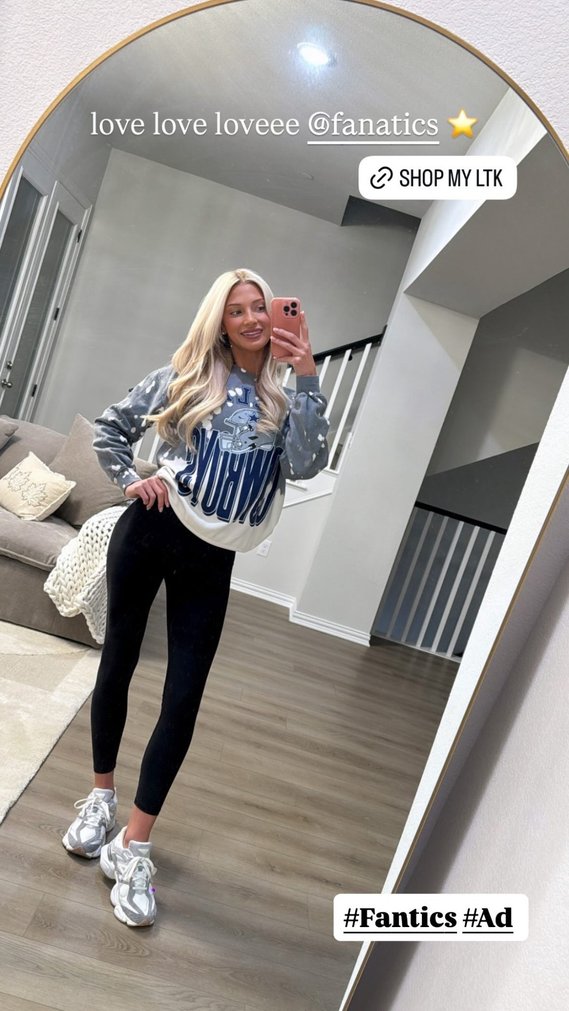 Gameday ready with @fanatics ! 🤩 #Fantics #Ad