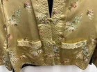 Peony Brand Shanghai China Silk Jacket sz 42 Reversible Gold Black Floral Toggle | eBay | eBay US