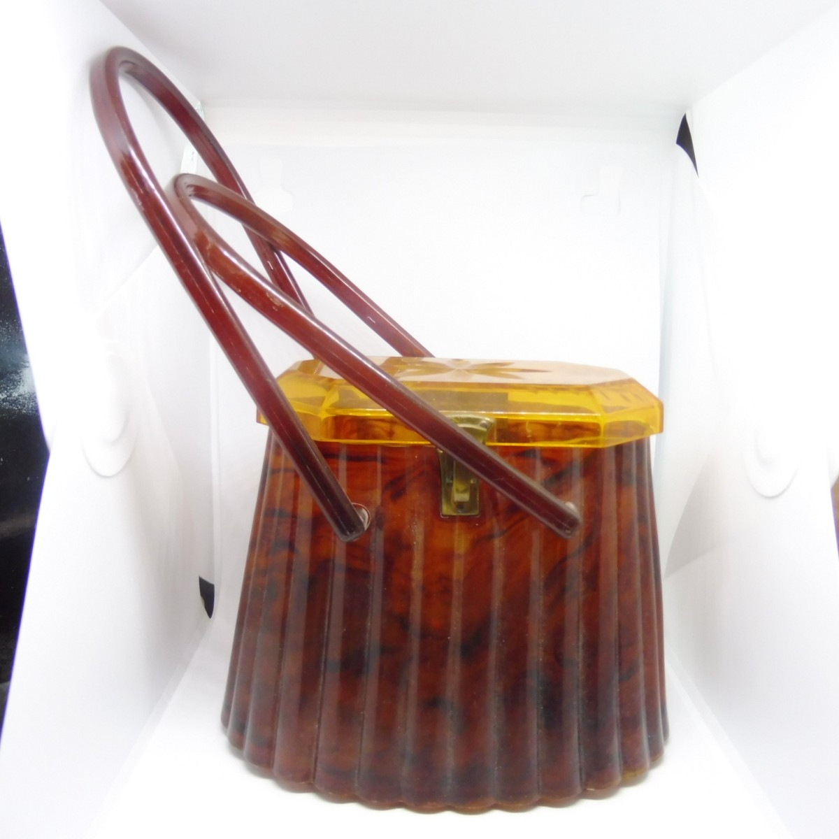 1940'S ELSA TORTI LUCITE HANDBAG AS IS | eBay US