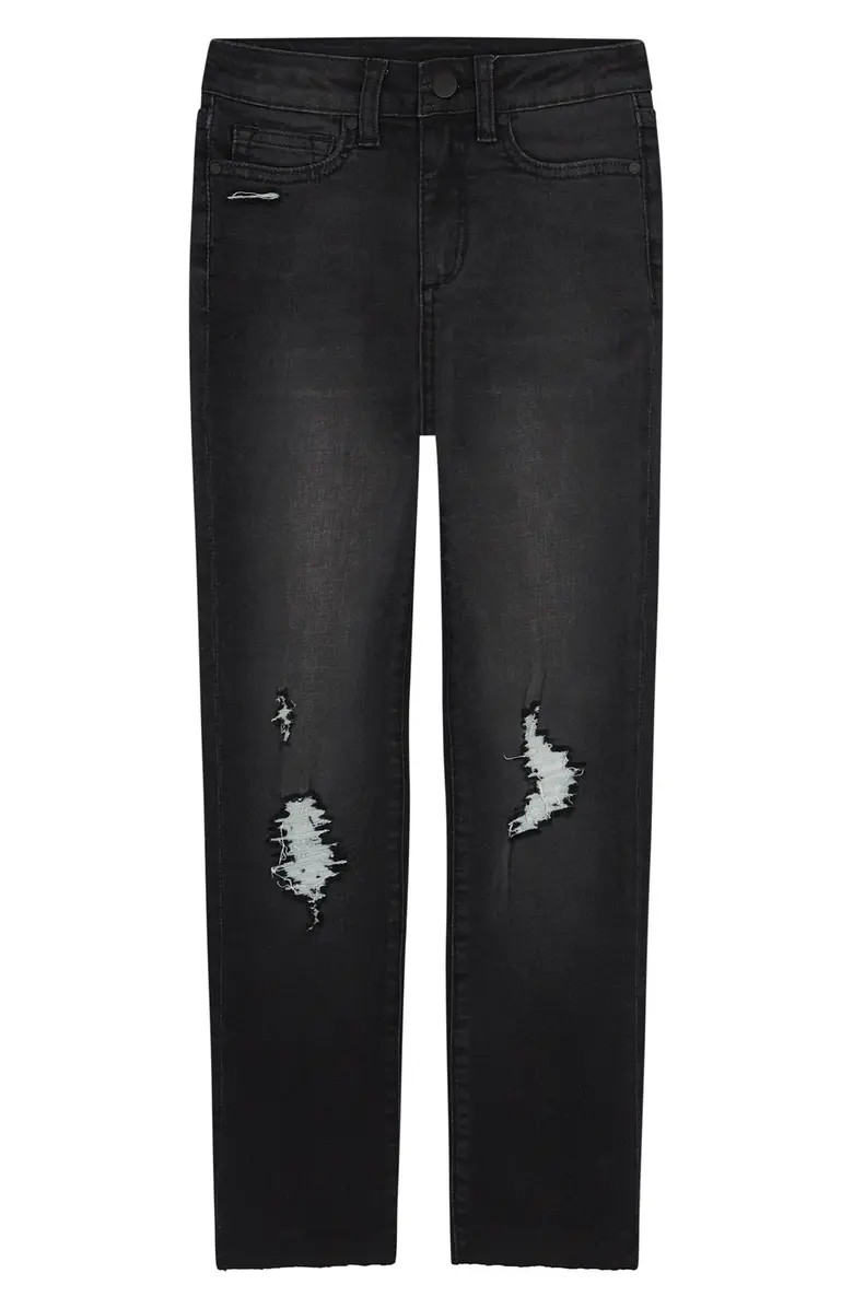 Kids' The Aubrey Relaxed Distressed High Waist Jeans | Nordstrom