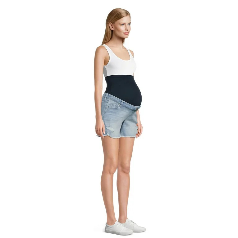 Time And Tru Women's Maternity Short | Walmart (US)