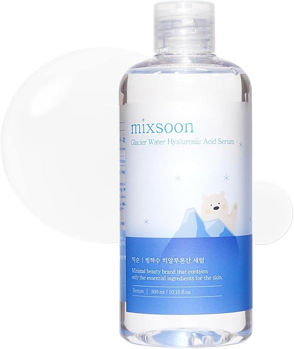 mixsoon Glacier Water Hyaluronic Acid Serum-Deep Hydration and Cooling for Face, Hydration Booste... | Amazon (US)