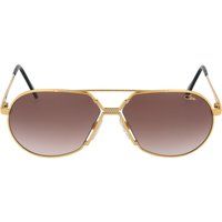 Cazal Eyewear Women's Blue Metal Sunglasses | Stylemyle (US)