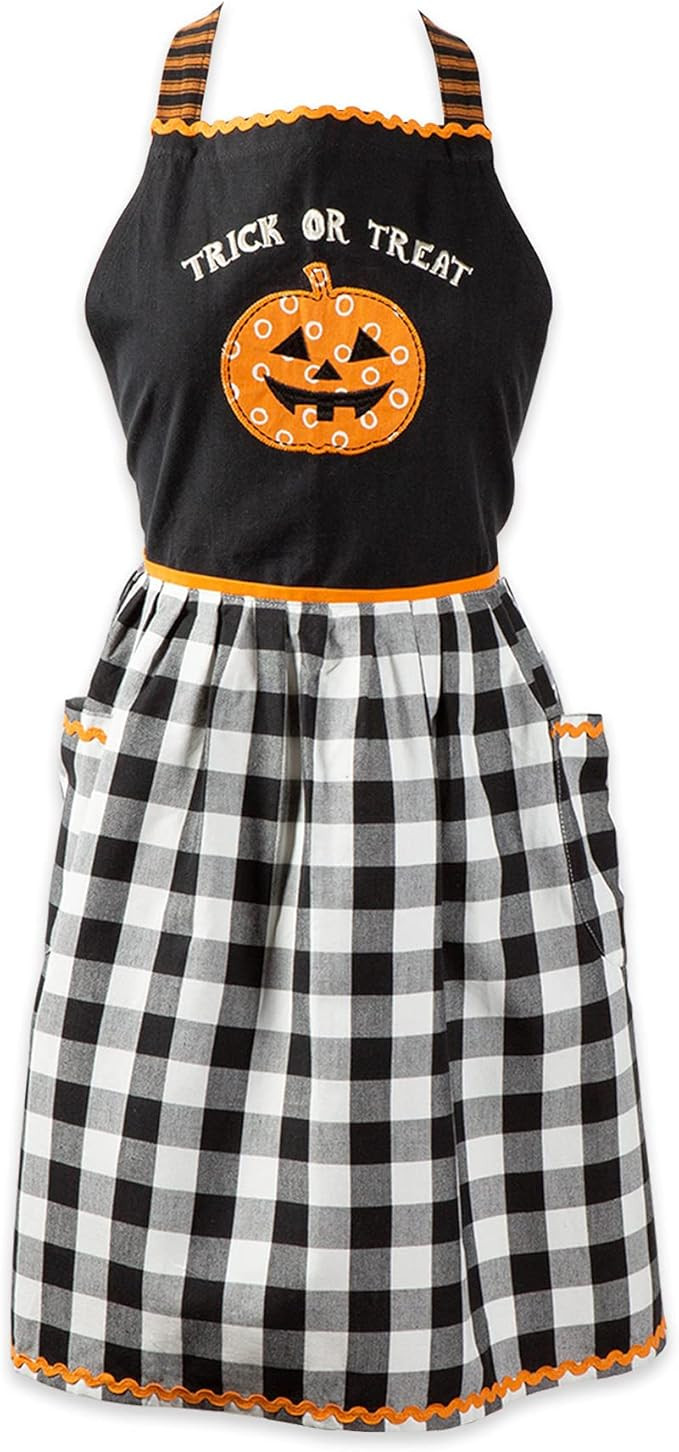 DII Happy Halloween Collection, Halloween Apron, One Size | Amazon (US)