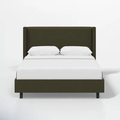 Hanson Upholstered Wingback Platform Bed | Wayfair North America