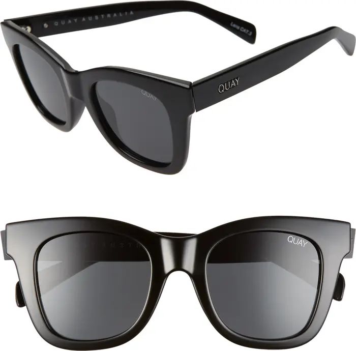 Quay Australia After Hours 45mm Polarized Square Sunglasses | Nordstrom | Nordstrom