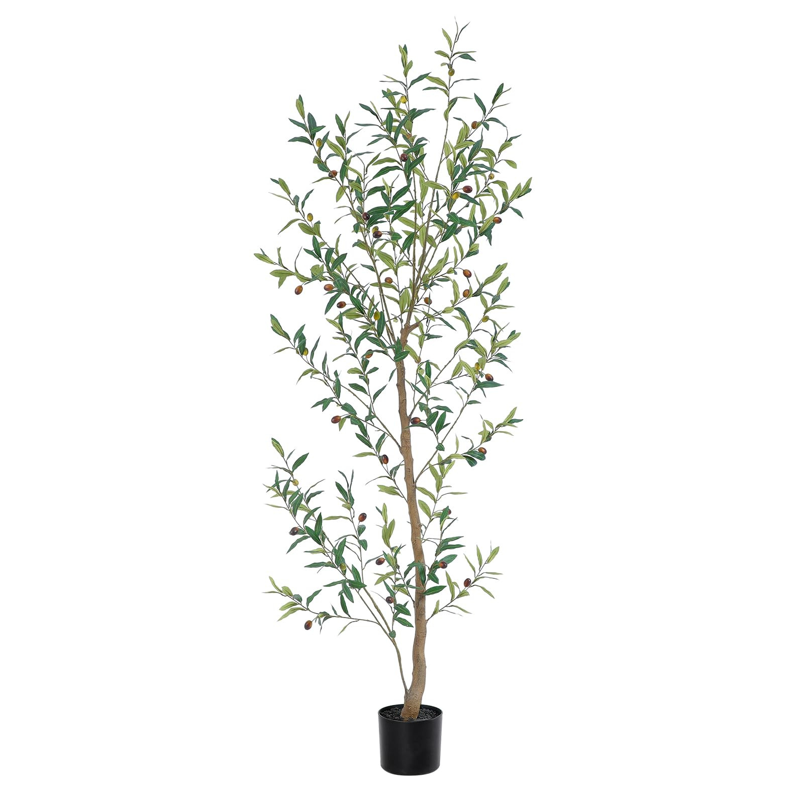 FEELEAD Artificial Olive Tree 6ft -Tall Fake Potted… | Amazon (US)