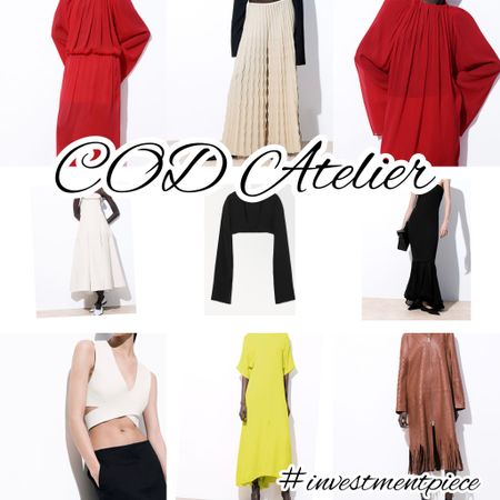 Chiffon. Silk. Net. From dresses to cropped jackets to leather and more. Just in love with this @cos atelier collection! #investmentpiece 

#LTKstyletip #LTKSeasonal #LTKover40