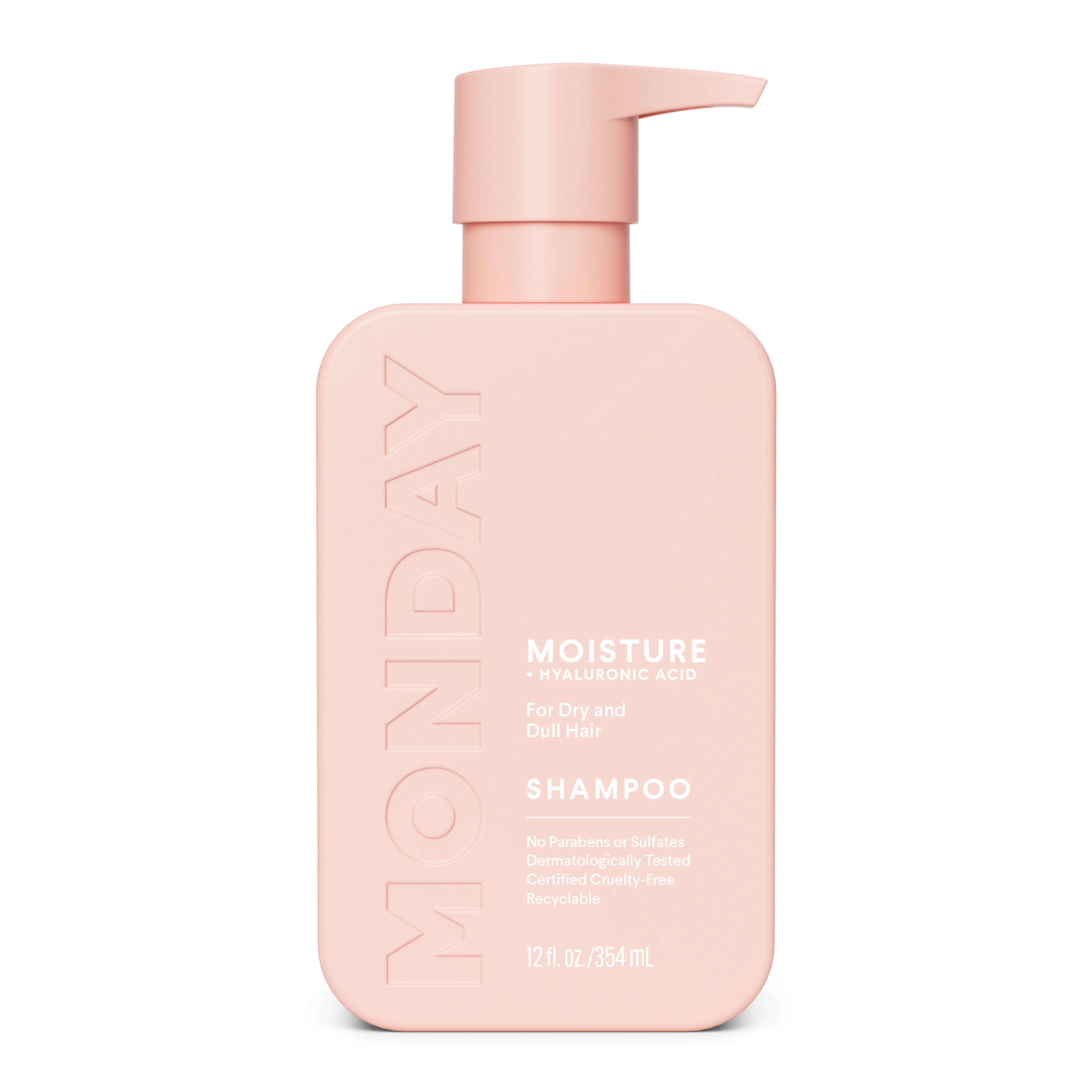 MONDAY Haircare Moisture Shampoo, Hydration Boost Dry Hair, Hyaluronic Acid Shea Butter 11.98 Fl ... | Walmart (US)
