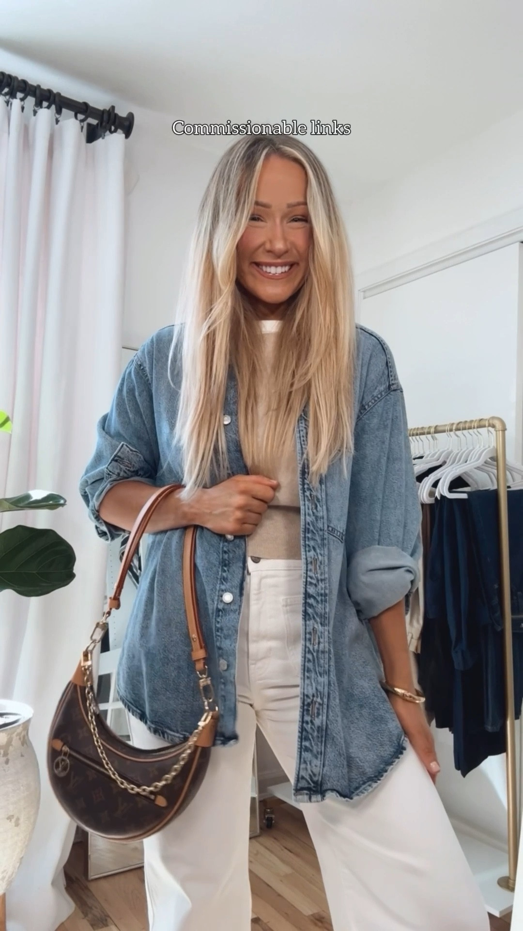 Commissionable links | white jeans 