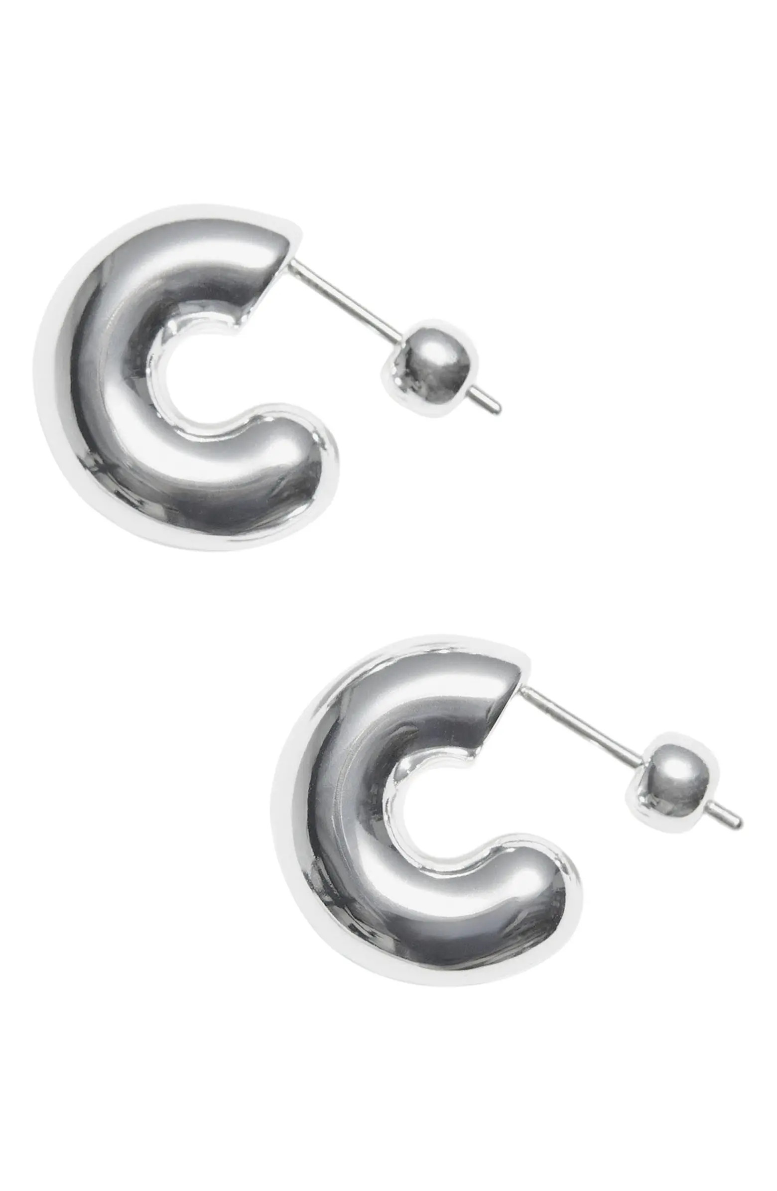 & Other Stories Small Chunky Hoop Earrings | Nordstrom | Nordstrom