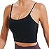 Lemedy Women Padded Sports Bra Fitness Workout Running Shirts Yoga Tank Top | Amazon (US)