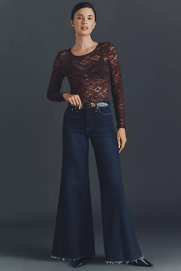 Izzy High-Rise Super Wide-Leg Jeans | Anthropologie (US)